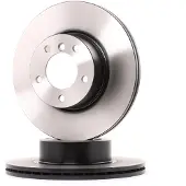 TRW Bremsscheibe df4807s belüftet 312mm 24mm für BMW (BRILLIANCE)