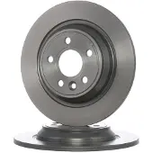 Brembo Bremsscheibe 08.A537.11, hinten, voll, 1 Stück