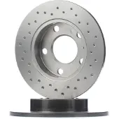 Brembo Bremsscheibe 08.9136.1X, hinten, gelocht, perforiert, voll, 1 Stück
