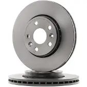 Brembo Bremsscheibe 09.A727.21, vorne, belüftet, hochkarbonisiert, 1 Stück