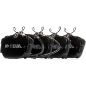 Febi Bremsbelagsatz 16408, Hinten