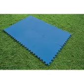 Bestway Pool-Bodenschutzfliesen Set 9 Stück á 50 x 50 cm, blau