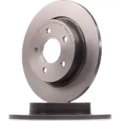 Brembo Bremsscheibe 08.A725.10, hinten, voll, 1 Stück