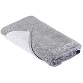 JOOP! Handtücher Classic Doubleface Saunatuch Silber 80 x 200 cm