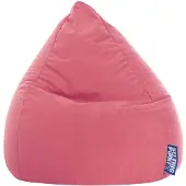 Sitting Bull Sitzsack BeanBag Easy L 90 x 70 cm, Schwarz Bbl