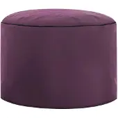 Sitting Bull Sitzsack DotCom Swing Scuba Ø 50 cm, Höhe 30 cm, Aubergine Dc50/30