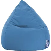 Sitting Bull Sitzsack BeanBag Easy L 90 x 70 cm, Blau Bbl