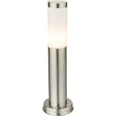 Globo Gartenlampe Boston Led Edelstahl mit Weiß – 8,8W – 3000K