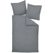 Janine Design Piano Bettwäsche-Garnitur Farbe titan Größe 200x220 + 2x 80x80 cm
