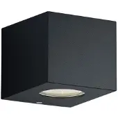 Reality Wandlampe Cordoba Up - Down 2x2W - 3000K - 11,5cm schwarz