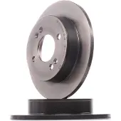Brembo Bremsscheibe 08.C650.11, hinten, voll, 1 Stück