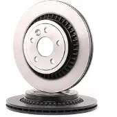 TRW Bremsscheibe DF6308 hinten, belüftet, 1 Stück