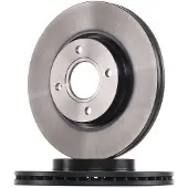 TRW Bremsscheibe DF6509 vorne, belüftet, 1 Stück