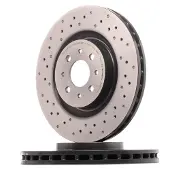 Brembo Bremsscheibe 09.8004.4X, 1 Stück