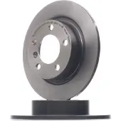 Brembo Bremsscheibe 08.B649.11, hinten, voll, hochkarbonisiert, 1 Stück