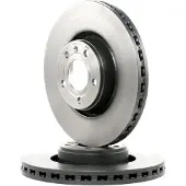 Brembo Bremsscheibe 09.C895.11, vorne, belüftet, hochkarbonisiert, 1 Stück