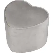Roba hocker Lil Sofa junior 24 cm Samt grau