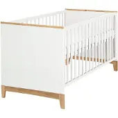 Roba Kombi-Kinderbett 'Finn', höhenverstellbar, mitwachsend, 3 Schlupfsprossen, 70x140 cm, umbaubar
