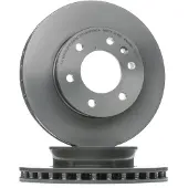 Brembo Bremsscheibe 09.A895.11, vorne, belüftet, hochkarbonisiert, 1 Stück