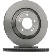 Brembo Bremsscheibe 09.D085.11, hinten, belüftet, hochkarbonisiert, 1 Stück