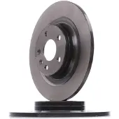 Brembo Bremsscheibe 08.D249.11, hinten, voll, hochkarbonisiert, 1 Stück