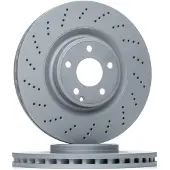 Ate Bremsscheibe 24.0132-0180.1 vorne, belüftet, hochkarbonisiert, 1 Stück