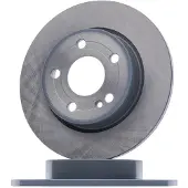 FEBI BILSTEIN Bremsscheibe 107512 Hinterachse voll 276mm für MERCEDES-BENZ