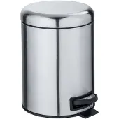 Wenko Leman Kosmetikeimer 5,0 l silber, matt