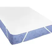 Biberna Molton-Matratzenauflage Premium Silver Protect-140 x 200 cm