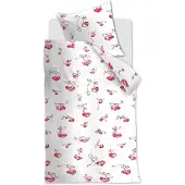 Beddinghouse Bettwäsche Kids Love It Pink Baumwolle-100 x 135 cm | Kinder