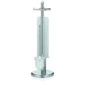 kela Toilettenbutler WC mit mit Reserverollenhalter Ken Verchromtes Metall