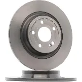 Brembo Bremsscheibe 08.D760.11, hinten, voll, hochkarbonisiert, 1 Stück