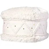 Kayoom Pouf Bohist 500 Creme 50cm x 50cm