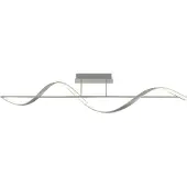 Paul Neuhaus Deckenleuchte Q-SWING LBH 121x18x23.50 cm grau Deckenlampe