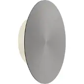Paul Neuhaus Design-Wandleuchte Akku Puntua Ø 18cm grau