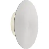 Paul Neuhaus Wandleuchte "AKKU PUNTU", grau (aluminium), 1, Ø 18cm, 1 Stk., Leuchten, Wandleuchte