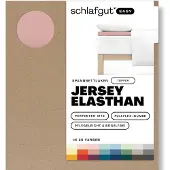 Schlafgut Spannbettlaken "EASY Jersey Elasthan Topper", MADE IN GREEN by OEKO-TEX