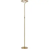 Lucide LED Deckenfluter Celeste, dimmbar, messing / gold, für Wohn- / Esszimmer, Metall, Modern, LED Stehlampe