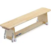 Sport-Thieme Turnbank "Original", 1,5 m, Mit Transportrollen