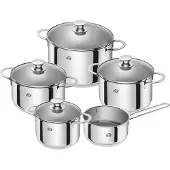 Zwilling Kochtopfset 5-teilig aus Edelstahl