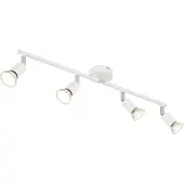 Globo 57991-4W, Weiß, Metall, IP20, I, GU10, LED