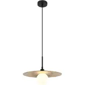Globo Riga G9 LED Hängeleuchte Schwarz Matt, Metall Ø33cm 15636