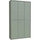 Die Möbelfundgrube Schuhschrank grün 109 x 192 cm 6-türig - ALICE SPRINGS