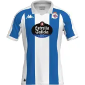 Kappa Deportivo La Coruña Kombat 24/25 Heim Kurzarm-t-shirt