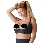 Cottelli Plus Size - Bügel-BH (schwarz)