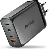 NGS Wandladegerät Mit 1 Usb-a-und 3 Usb-c-anschlüssen 240w