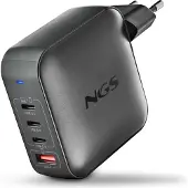 NGS Wandladegerät Mit 1 Usb-a-und 3 Usb-c-anschlüssen 165w