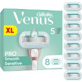 Gillette Venus Pro Smooth Sensitive Ersatzklingen 8 Stk.