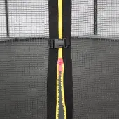 Sweeek - Trampolin Ø430cm mit Sicherheitsnetz - Grau