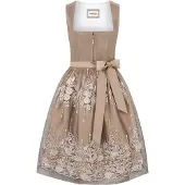 Stockerpoint Midi Dirndl "Sarah" in hellbraun | Gr.: 42